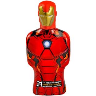 Iron Man - Bagnoschiuma Shampoo 2in1 3D