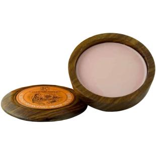 Shaving Soap - Wooden Bowl